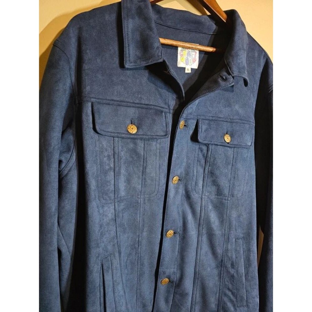 Zack's Craftroom Jujutsu Kaisen Tokyo Jujutsu High Faux Suede Jacket - XL - Picture 3 of 13